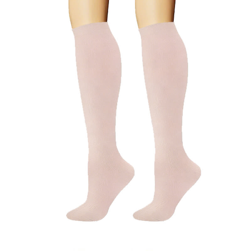 Chaussettes de compression douces et propres, de couleur unie (6 paires) - image 3