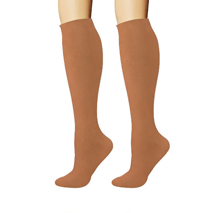 Chaussettes de compression douces et propres, de couleur unie (6 paires) - image 6