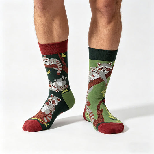 Chaussettes courtes Forest Raccoon - Brun - EU36-43(US3-9) - image 0