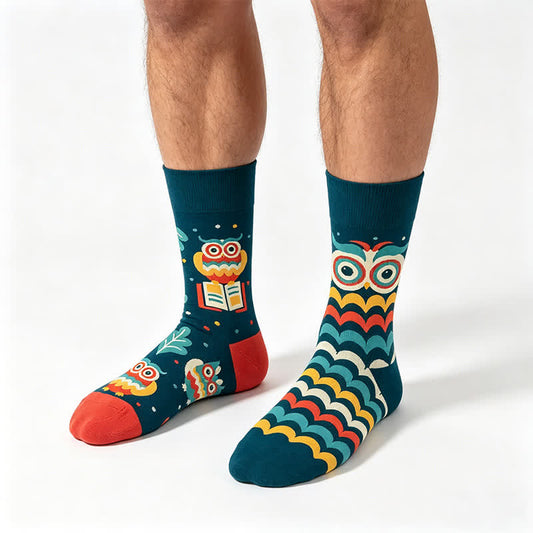 Chaussettes Night Owl Quarter - Vert - UE35-43 (US2-9) - image 0