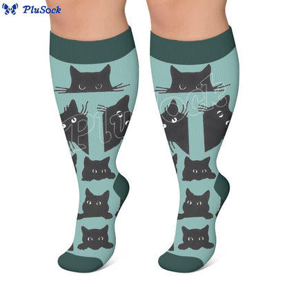 Chaussettes de compression Lazy Cat grande taille - image 4