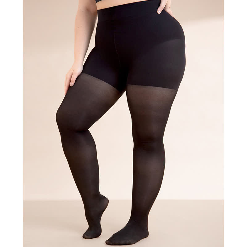 Collants gainants grande taille 40D indéchirables pour femmes (3 paires) - image 2