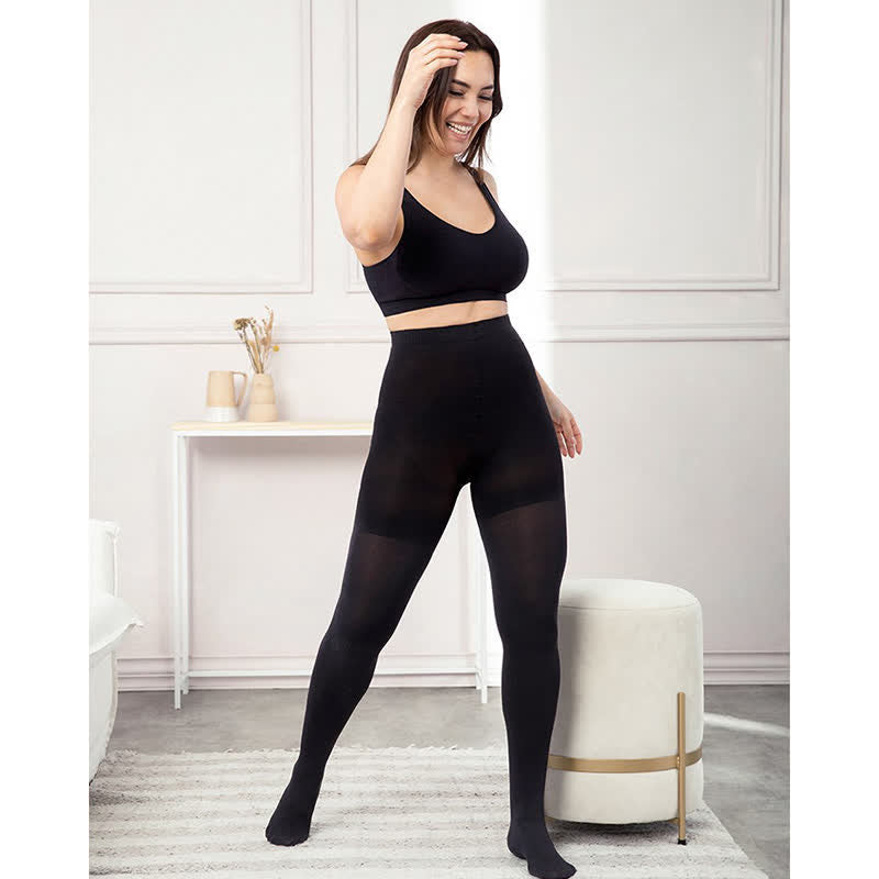 Collants gainants grande taille 40D indéchirables pour femmes (3 paires) - image 7