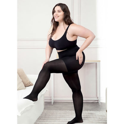Collants gainants grande taille 40D indéchirables pour femmes (3 paires) - image 4