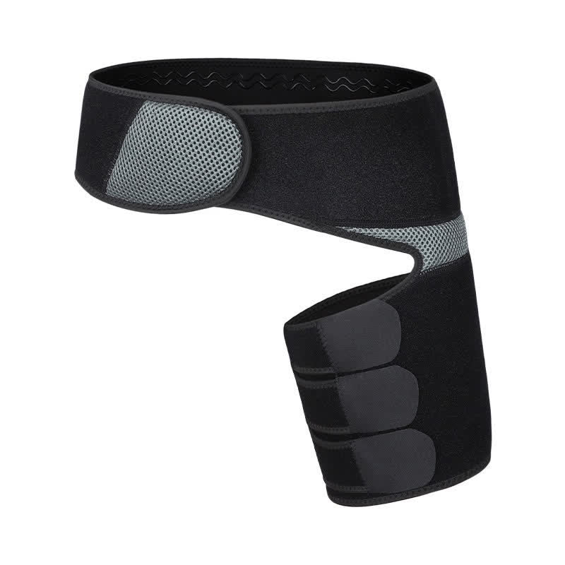 Ceinture de compression à velcro pour articulation de la hanche - Noir - S - image 9