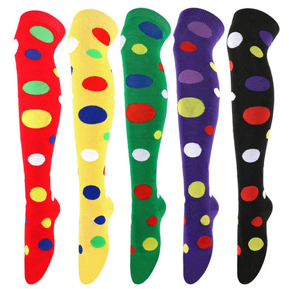 Chaussettes hautes à pois (3 paires) - image 3