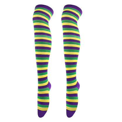 Chaussettes hautes à rayures étoilées (3 paires) - image 5