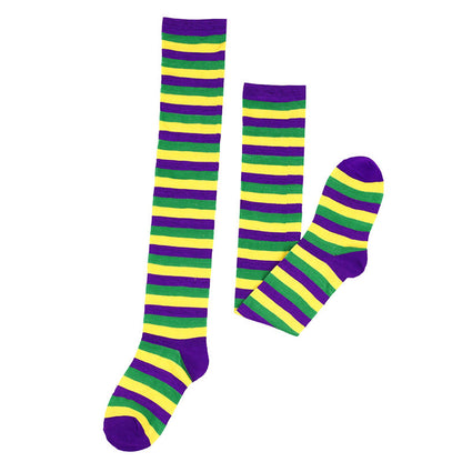 Chaussettes hautes à rayures étoilées (3 paires) - image 7