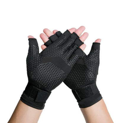 Gants de compression à sangles - Noir - L - image 0