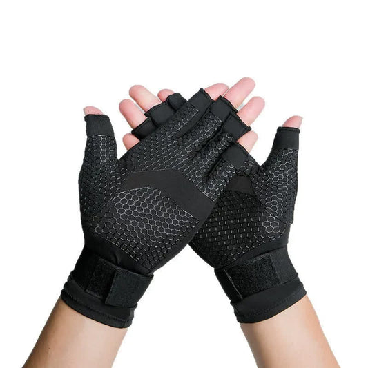 Gants de compression à sangles - Noir - L - image 0