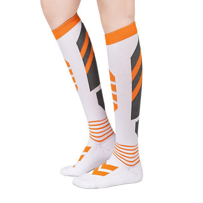 Chaussettes de compression colorées et respirantes - Orange - S/M - image 4