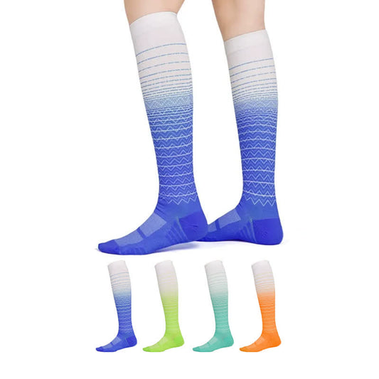 Chaussettes de compression à ondes progressives - image 0