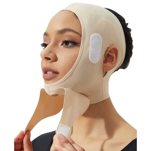Casque de compression post-opératoire pour remodelage complet du visage - Nu - XXL - image 0