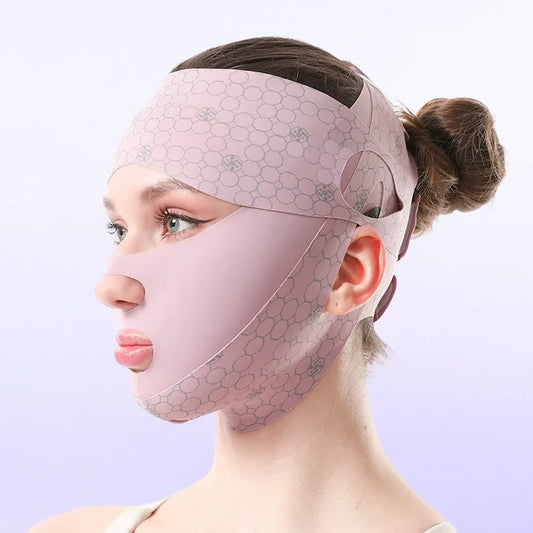 Soufflage visage Honeycomb Lift V Line - Violet - image 0