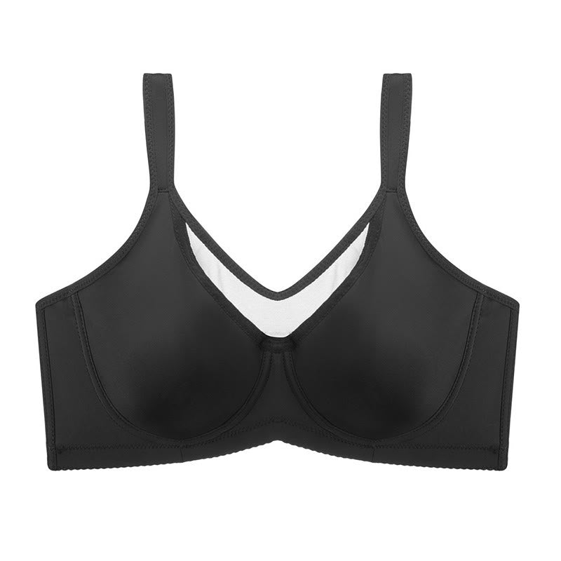 Soutien-gorge lisse et doux à couvrance totale - Noir - 46 - H - image 3