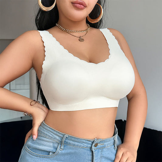 Soutien-gorge sans coutures à larges bretelles - image 0