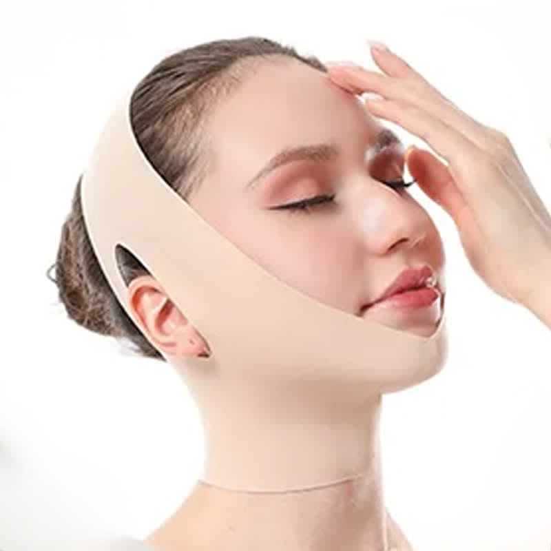 Bandage facial élastique raffermissant et extensible pour le teint - image 2