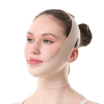 Bandage facial élastique raffermissant et extensible pour le teint - image 3