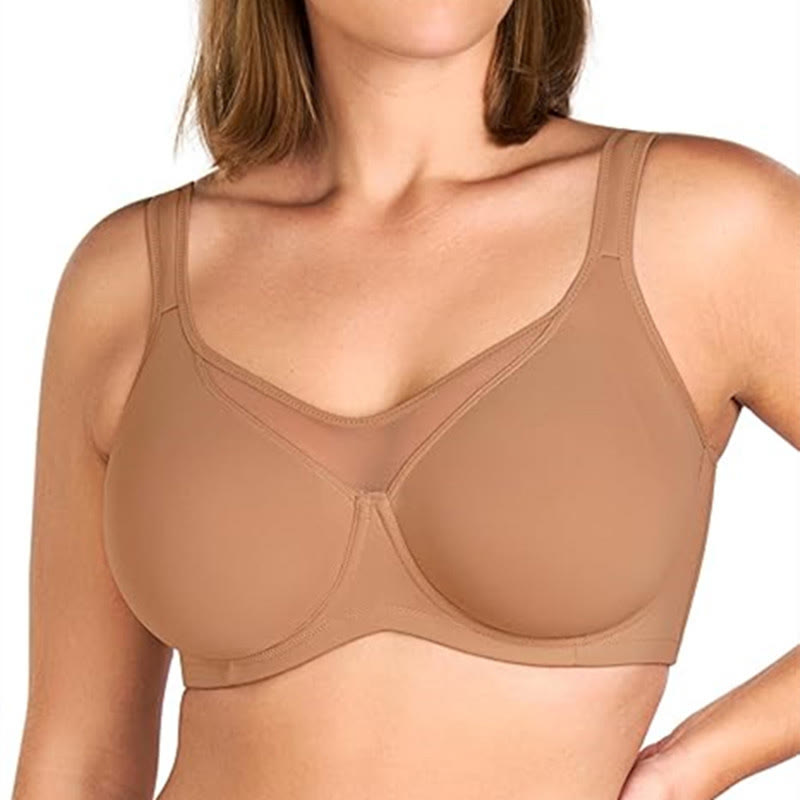 Soutien-gorge à couvrance totale et forme naturelle - Kaki - 46 - H - image 2