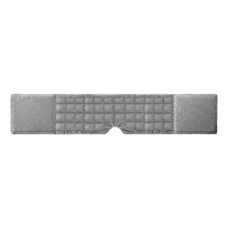 Masque de sommeil lesté à micro-pression - Gris - One Size - image 1
