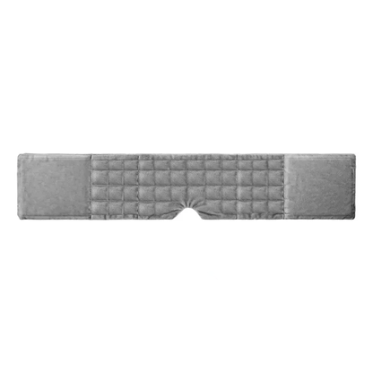Masque de sommeil lesté à micro-pression - Gris - One Size - image 1
