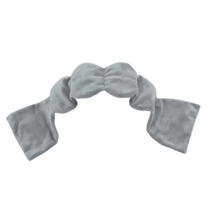 Masque de sommeil occultant à pression de billes par gravité - Gris - One Size - image 3