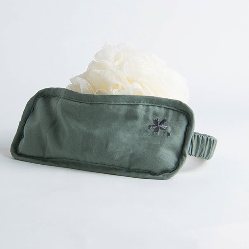 Masque de sommeil chauffant et rafraîchissant en coton - Vert - One Size - image 4