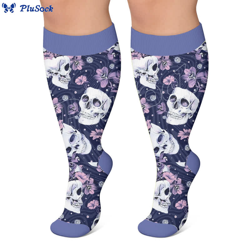 Chaussettes de compression Kapok Skull grandes tailles - image 4