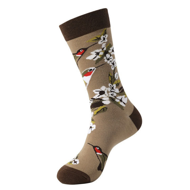 Chaussettes Tropical Bird Quarter (3 paires) - Café - EU38-45 (US5-11) - image 3