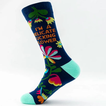 Chaussettes courtes à motifs floraux colorés et amusants (5 paires) - image 7