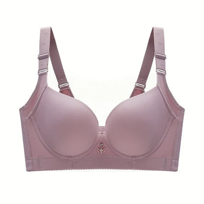 Soutien-gorge souple sans coutures à armatures - Rose - 48 - D - image 7