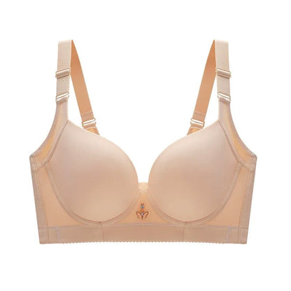 Soutien-gorge souple sans coutures à armatures - Nu - 48 - D - image 5