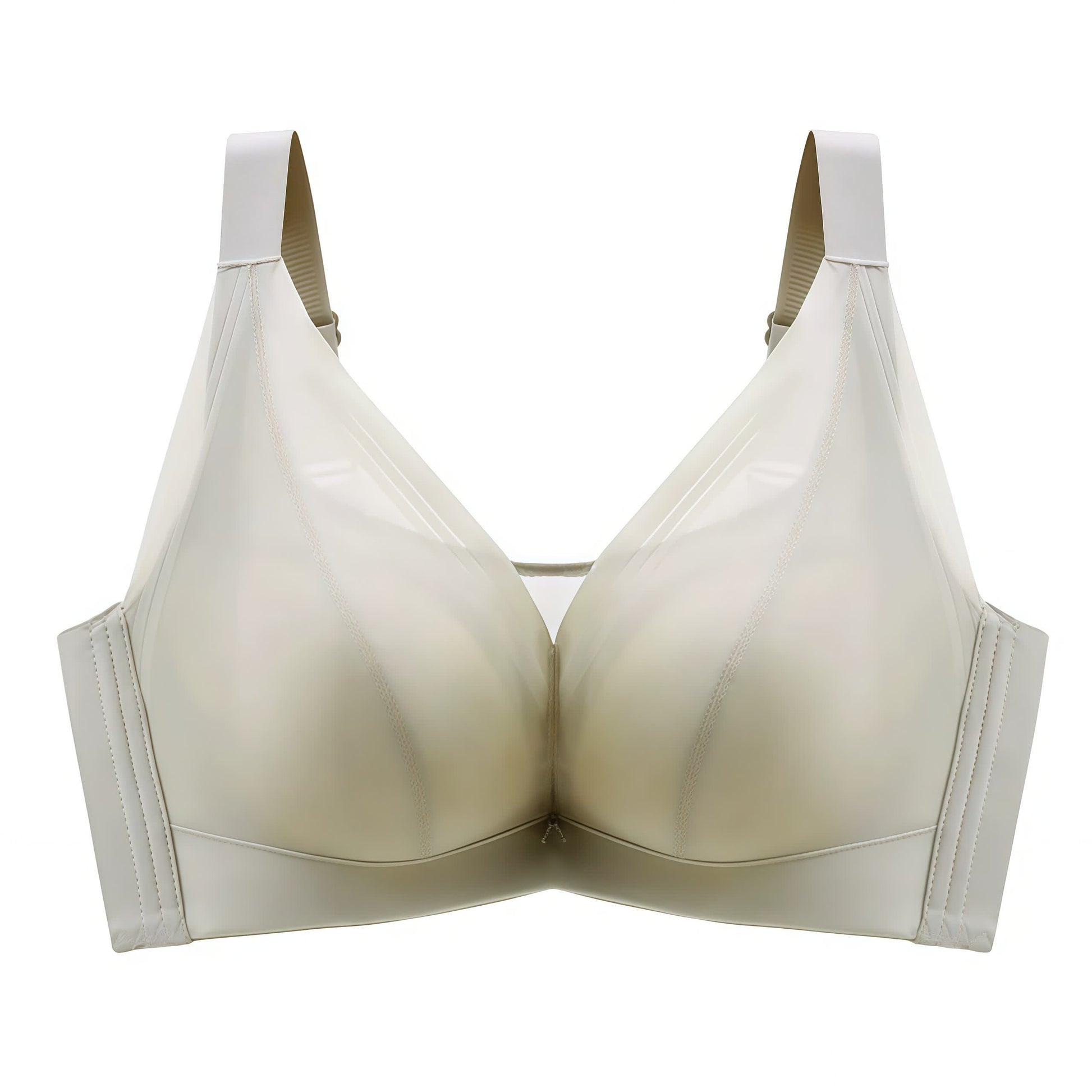 Soutien-gorge à armatures sans coutures et confort - Vert - 46 - E - image 2