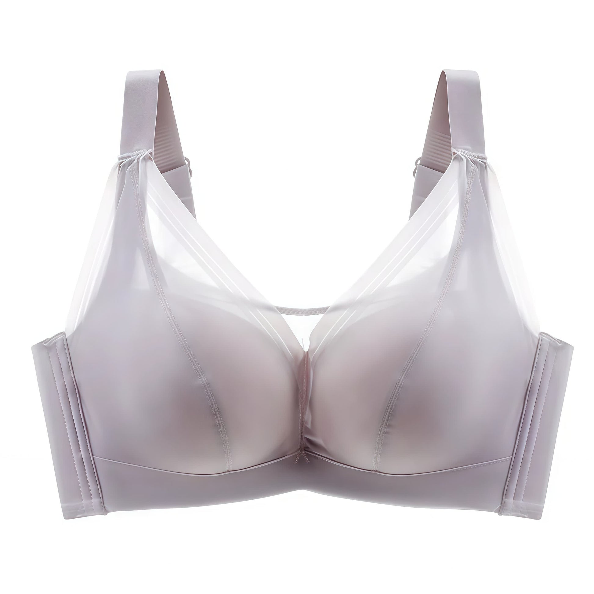Soutien-gorge à armatures sans coutures et confort - Violet - 46 - E - image 3