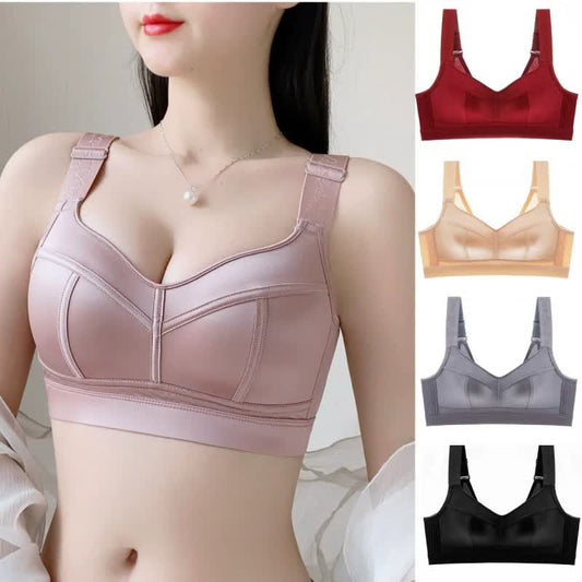 Soutien-gorge sans armatures à bretelles larges - image 0