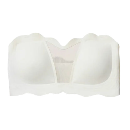 Soutien-gorge sans bretelles et sans armatures à maintien lisse - Blanc - 4XL - image 2
