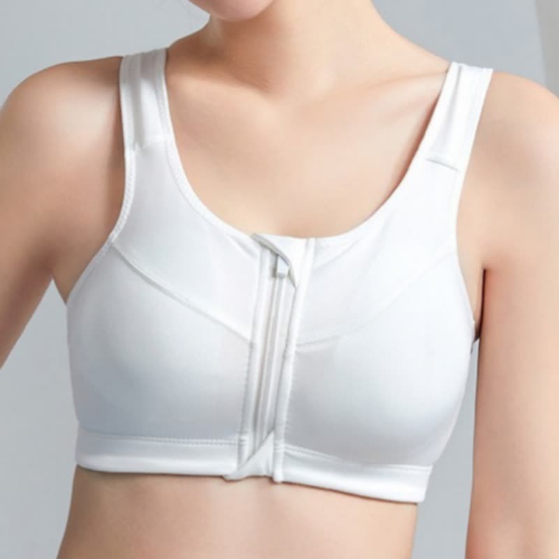 Soutien-gorge de sport sans armatures avec fermeture éclair sur le devant (lot de 2) - image 4