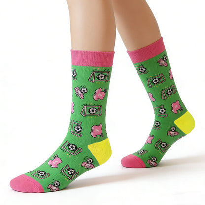 Chaussettes de football rayées en coton (3 paires) - image 7