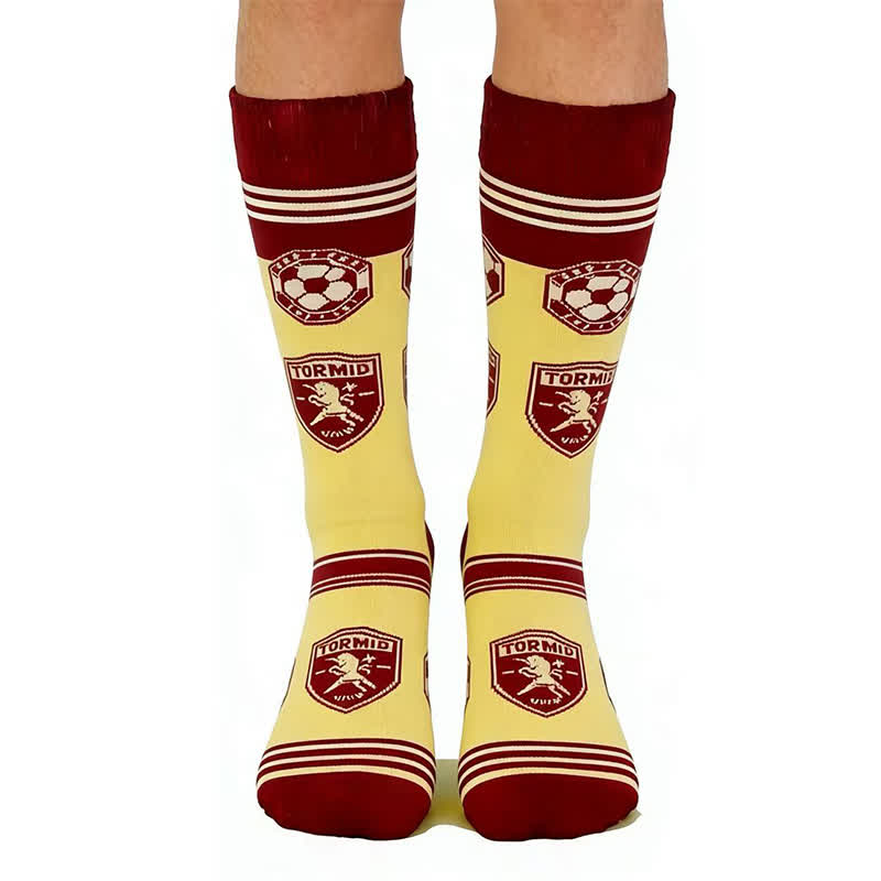Chaussettes courtes tendance à motif football (5 paires) - image 4