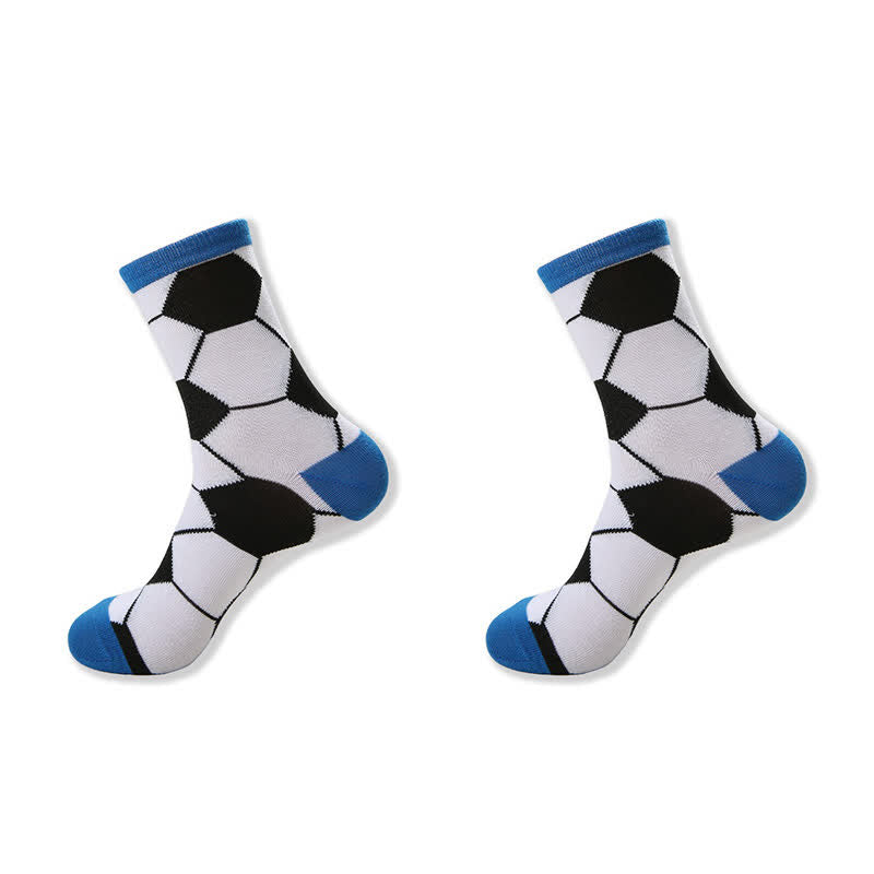 Chaussettes courtes décontractées à imprimé football (6 paires) - image 4