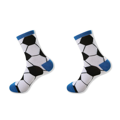 Chaussettes courtes décontractées à imprimé football (6 paires) - image 4