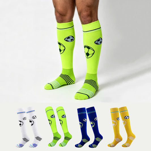 Chaussettes de football montantes rembourrées pour l'entraînement (2 paires) - image 0