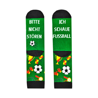 Chaussettes courtes humoristiques à motif de football (2 paires) - image 6