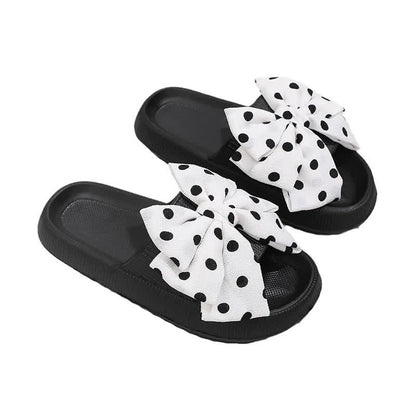Pantoufles à pois mignonnes - Blanc - EU44-45(US10-11) - image 2