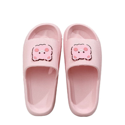 Pantoufles coussin nuage Pink Pig Charm - Rose - EU44-45(US10-11) - image 4