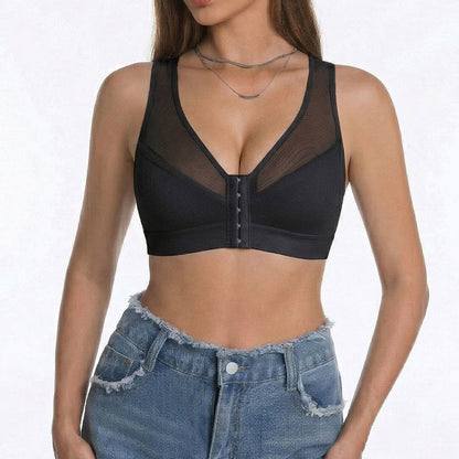 Soutien-gorge sans armatures à fermeture avant - image 8