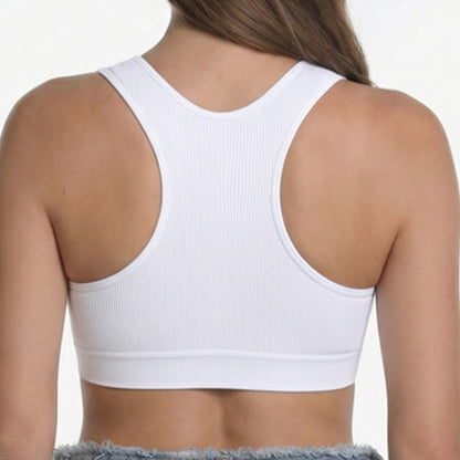 Soutien-gorge sans armatures à fermeture avant - image 4