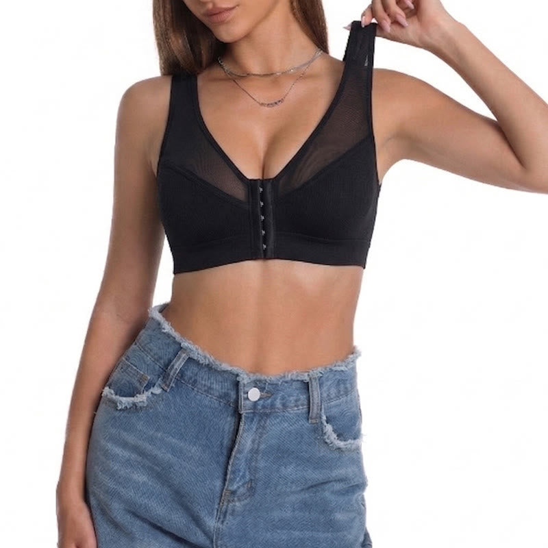 Soutien-gorge sans armatures à fermeture avant - image 7