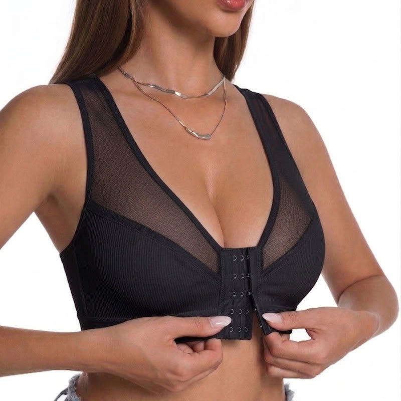 Soutien-gorge sans armatures à fermeture avant - image 9