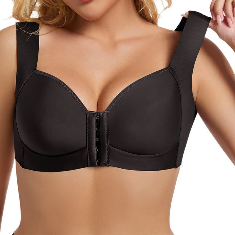 Soutien-gorge à fermeture avant et couvrance totale - image 1